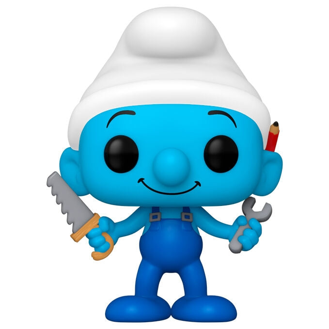 Handy Smurffigur - Samlarleksak för fans och barn