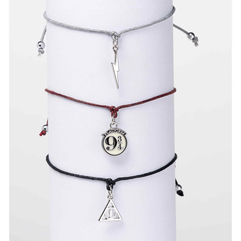 Harry Potter Deathly Hallows vänskapsset - 3 armband