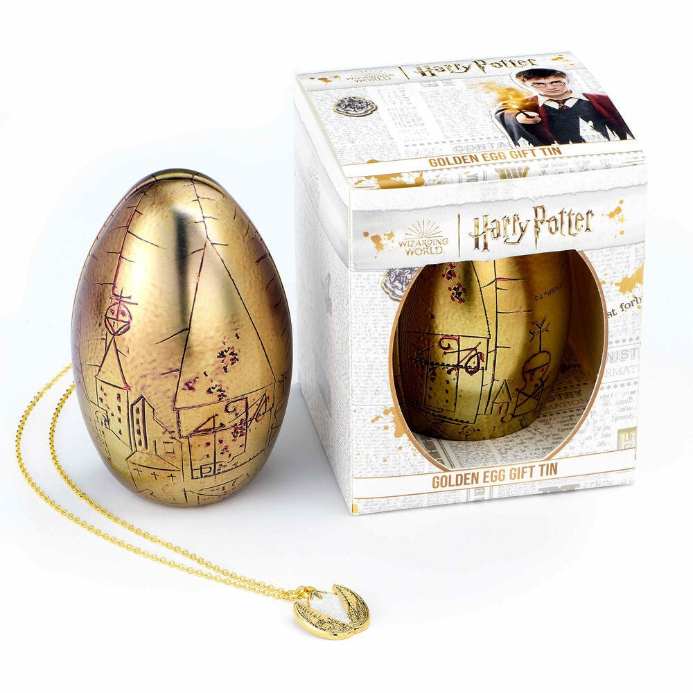 Harry Potter Guldägg Halsband med justerbar kedja
