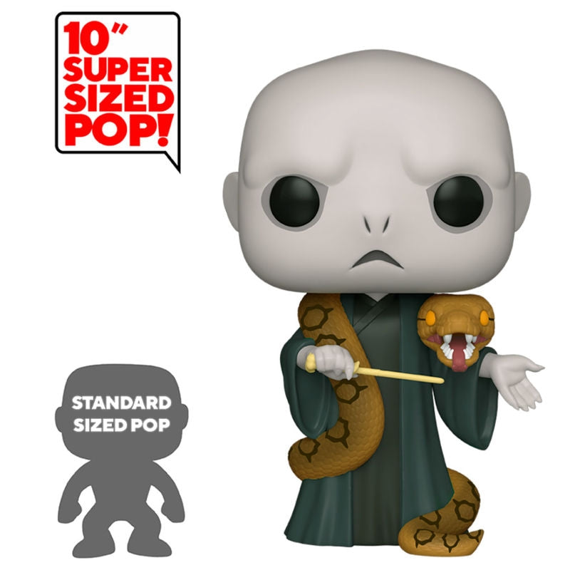 Harry Potter Voldemort Popfigur med Nagini, 25 cm