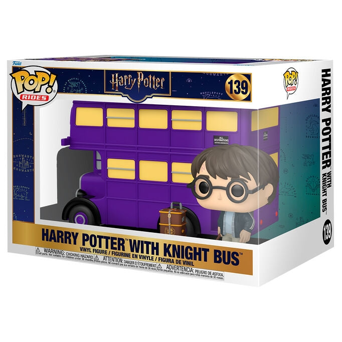 Harry Potter-figur med riddarbuss, Super Deluxe Edition