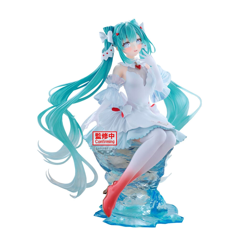 Hatsune Miku Clione figur, 18 cm samlarleksak