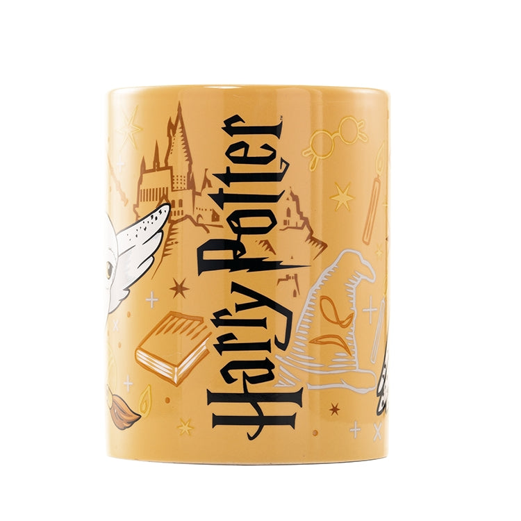 Hedwig Mugg 440ml med Teddy Bear Cover för Harry Potter Fans