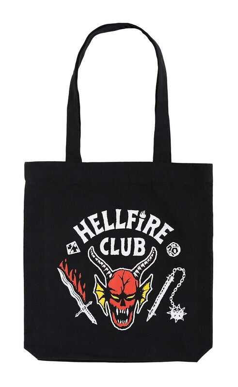 Hellfire Club Shopping Bag - Slitstark, rymlig, stilren design