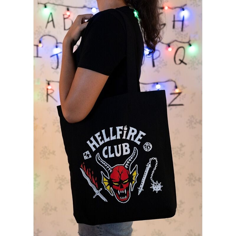 Hellfire Club Shopping Bag - Slitstark, rymlig, stilren design