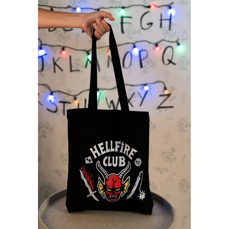 Hellfire Club Shopping Bag - Slitstark, rymlig, stilren design
