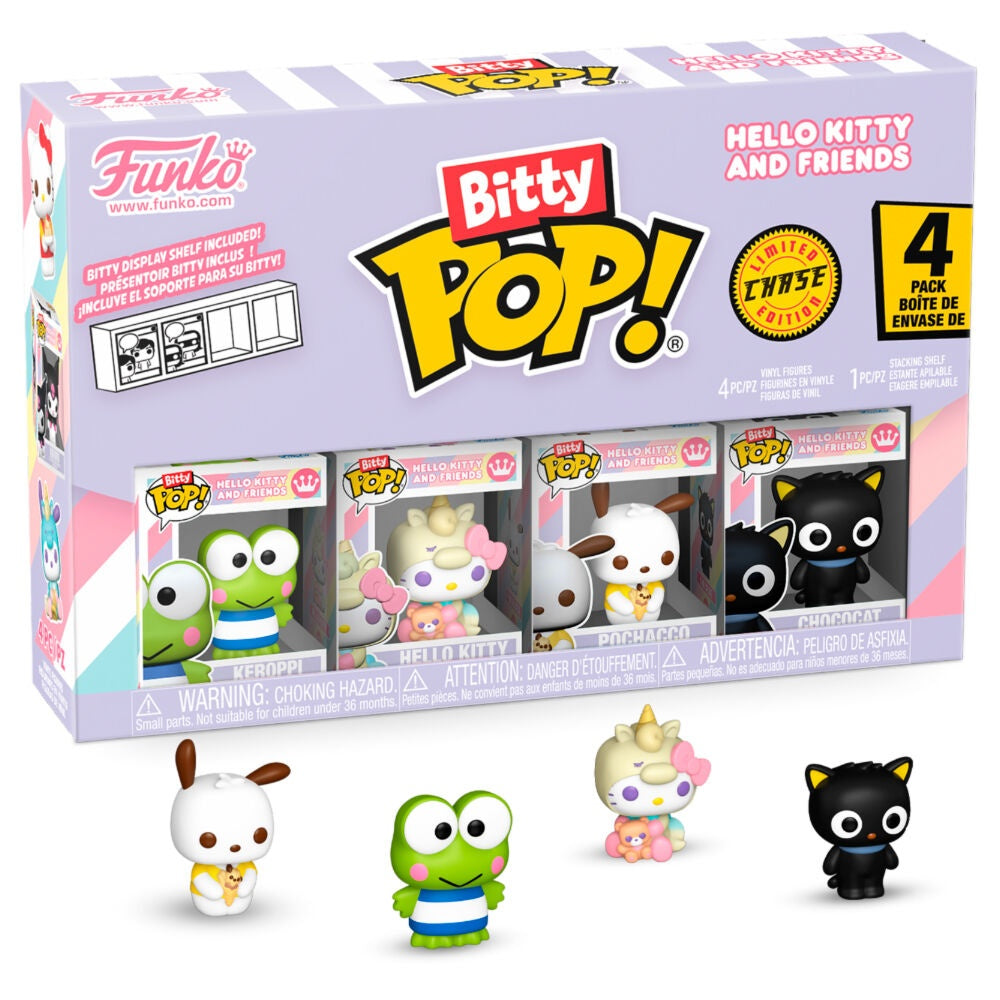 Hello Kitty and Friends Keroppi Blister 4-pack vinylfigurer