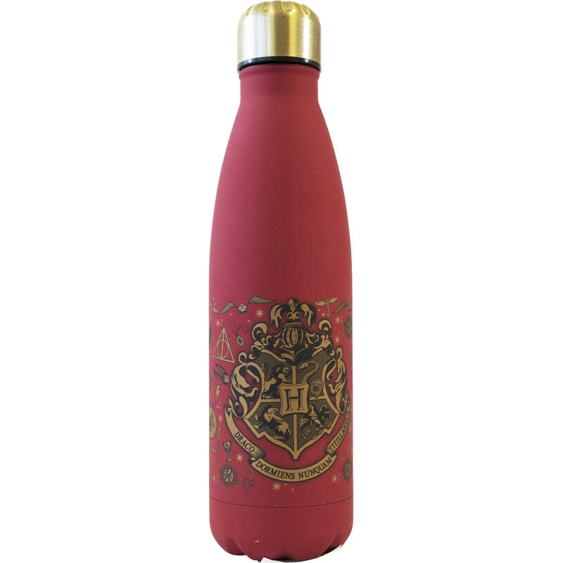 Hogwarts vattenflaska i rostfritt stål, 500 ml kapacitet