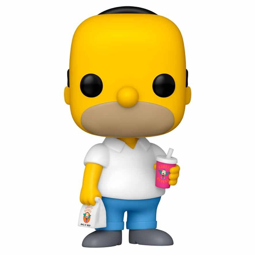Homer Simpson popfigur – samlarbar vinylleksak, 4-tum