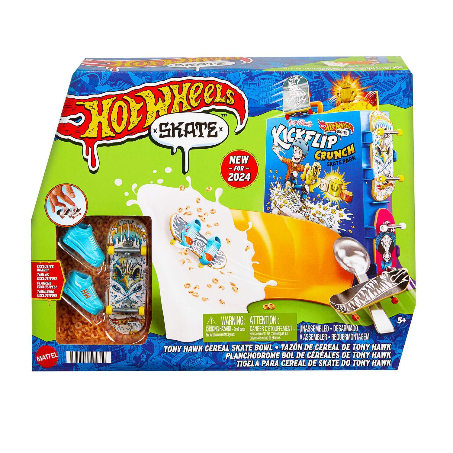 Hot Wheels Skate Cereal Skate Bowl lekesett