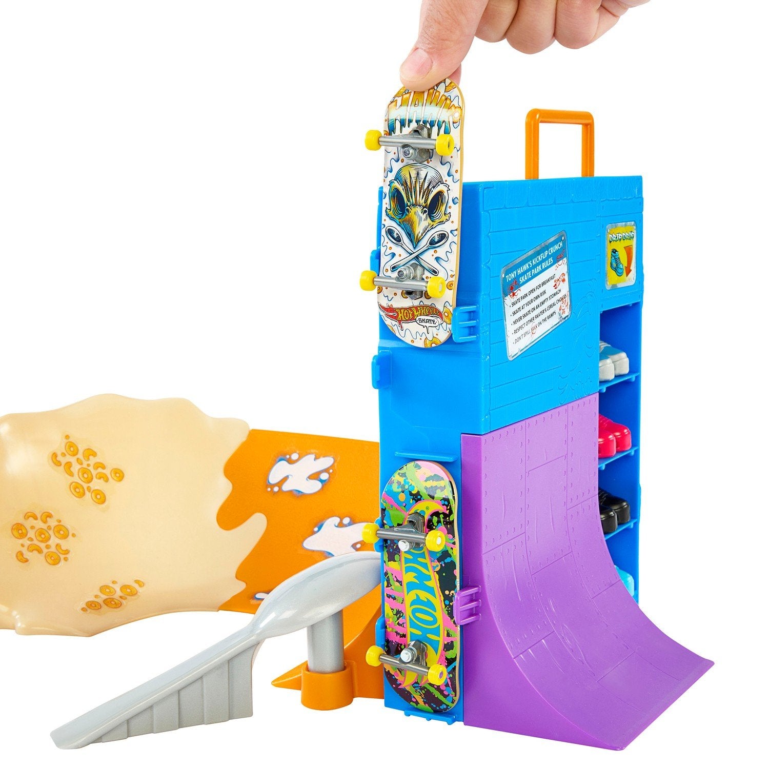 Hot Wheels Skate Cereal Skate Bowl lekesett