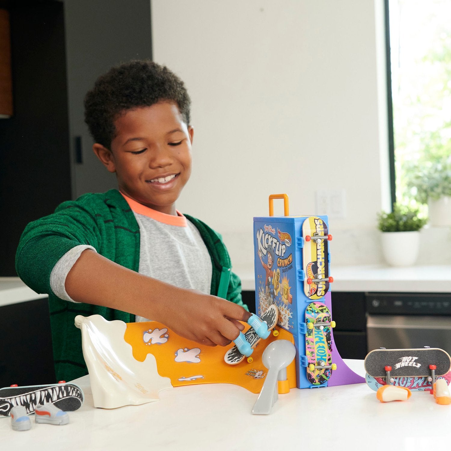 Hot Wheels Skate Cereal Skate Bowl lekesett