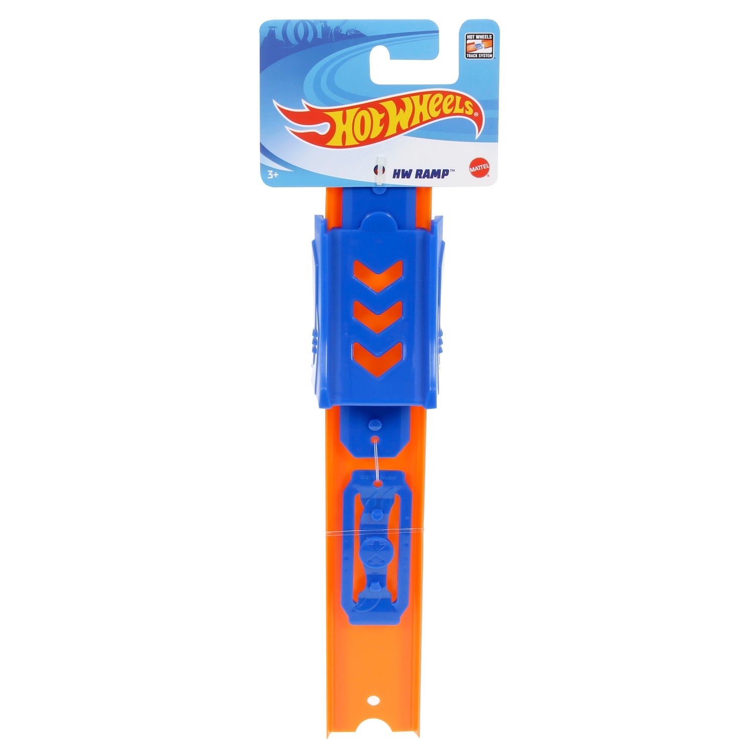 Hot Wheels spårramp med spårbit och klämmor