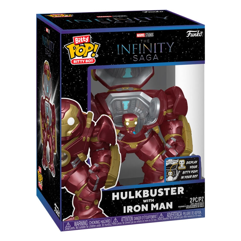 Hulkbuster actionfigur med Iron Man, Marvel Infinity Saga
