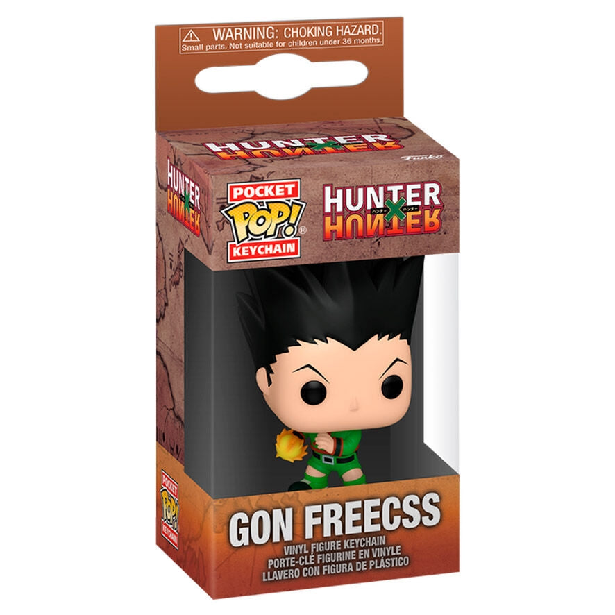 Hunter x Hunter Gon Freecss POP-nyckelring i fickan, samlarfigur