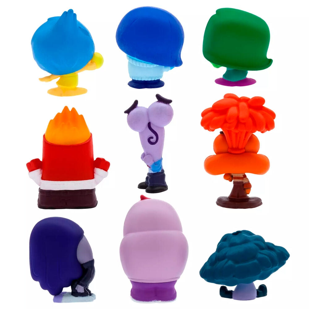 Inside Out 2-pack: 9 figurer, 4 cm samlarleksaker