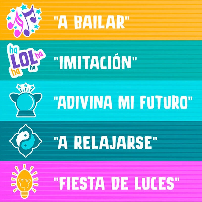 Interaktiv spansk furbydocka med röstigenkänning och ljud