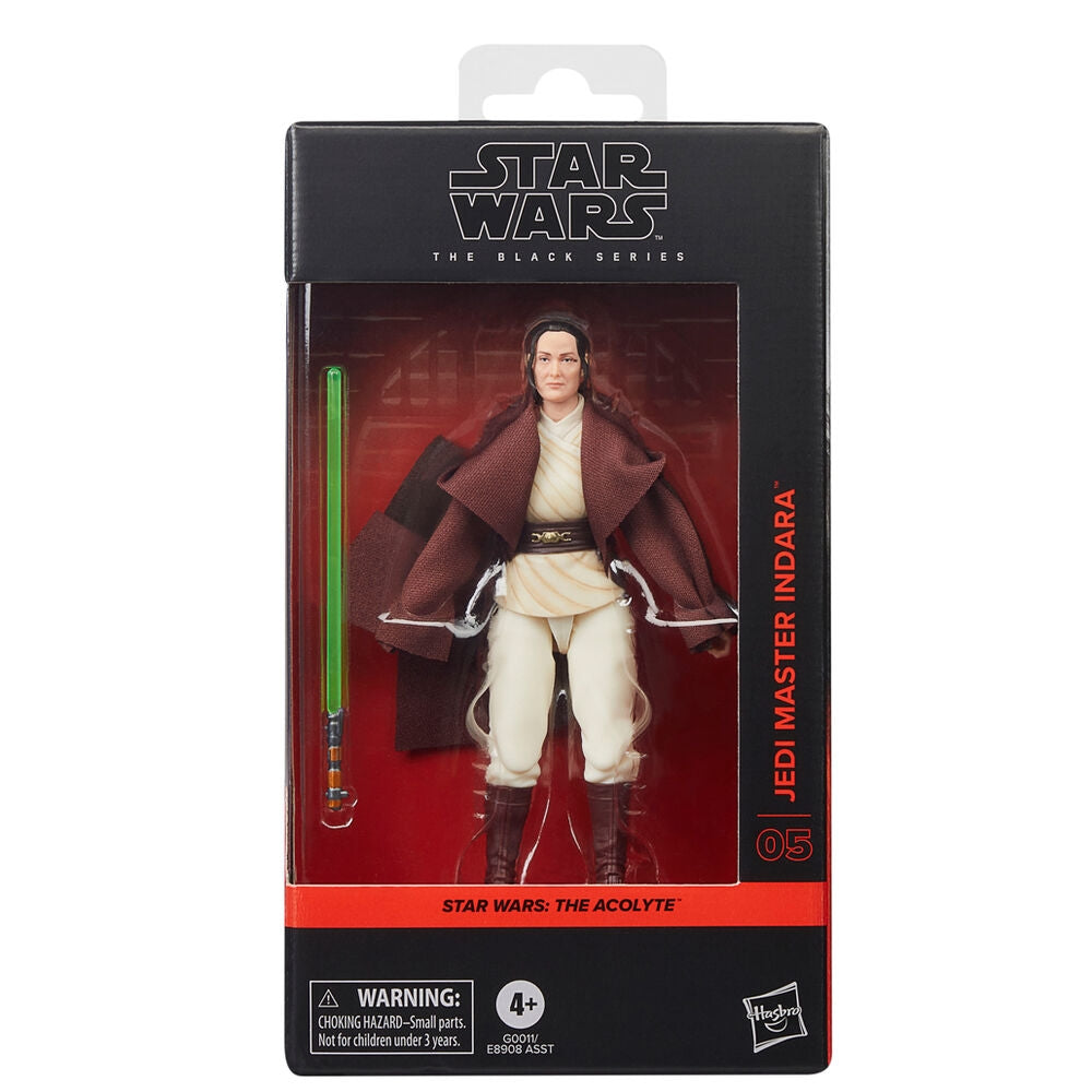 Jedi Master Indara figur, 15 cm samlarbar actionleksak