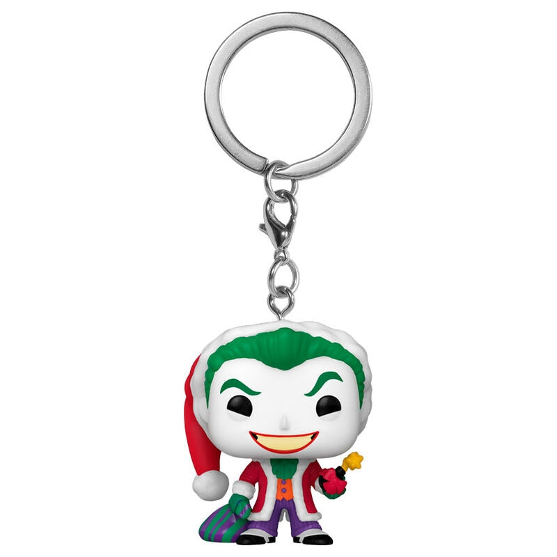 Joker Pocket POP-nyckelring - DC Comics Holiday Collectible