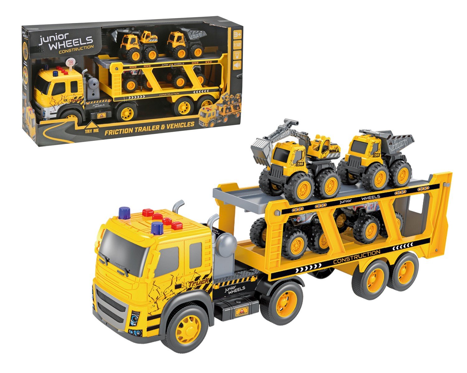 Junior Wheels -Transportbil Och Bilar