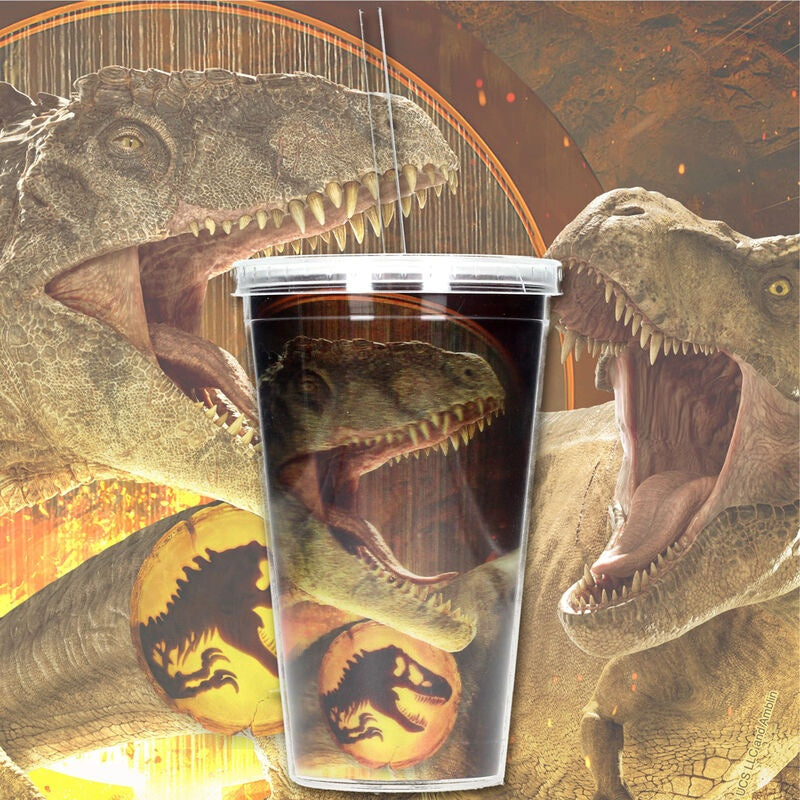 Jurassic Park Dominion 3D Lenticular Tumbler, 50ml Kapacitet