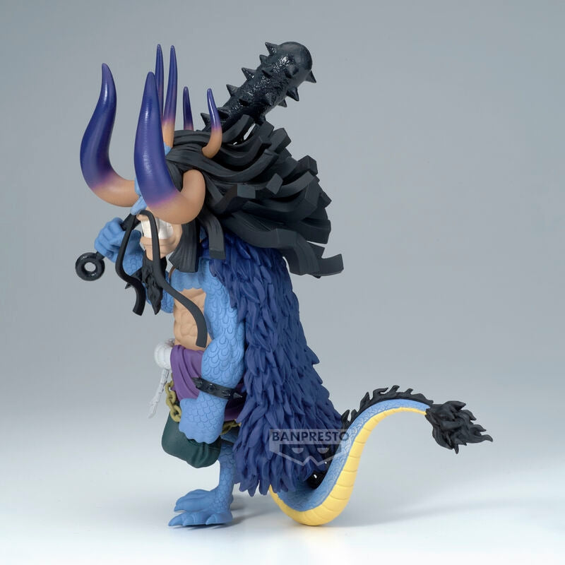 Kaido samlarfigur, 13 cm, animekaraktär i ett stycke