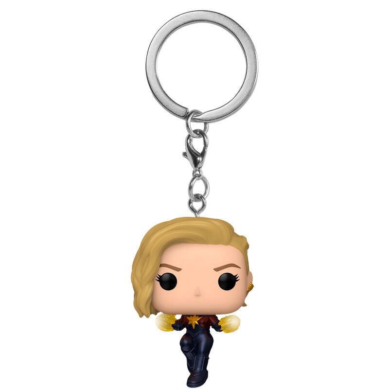 Kapten Marvel Pocket POP-nyckelring, samlarfigur