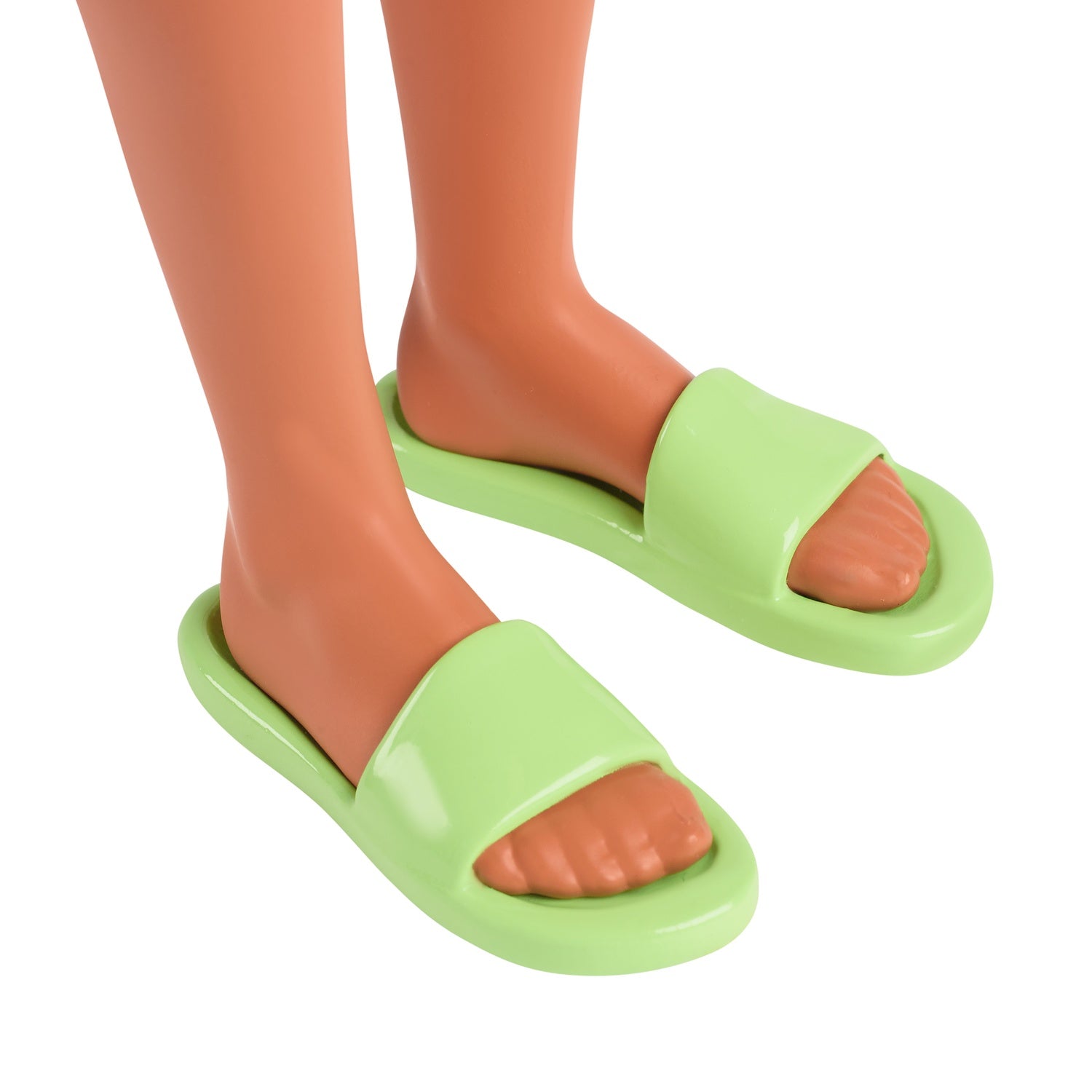 Ken Fashionista-docka, blommig overall och flip-flops