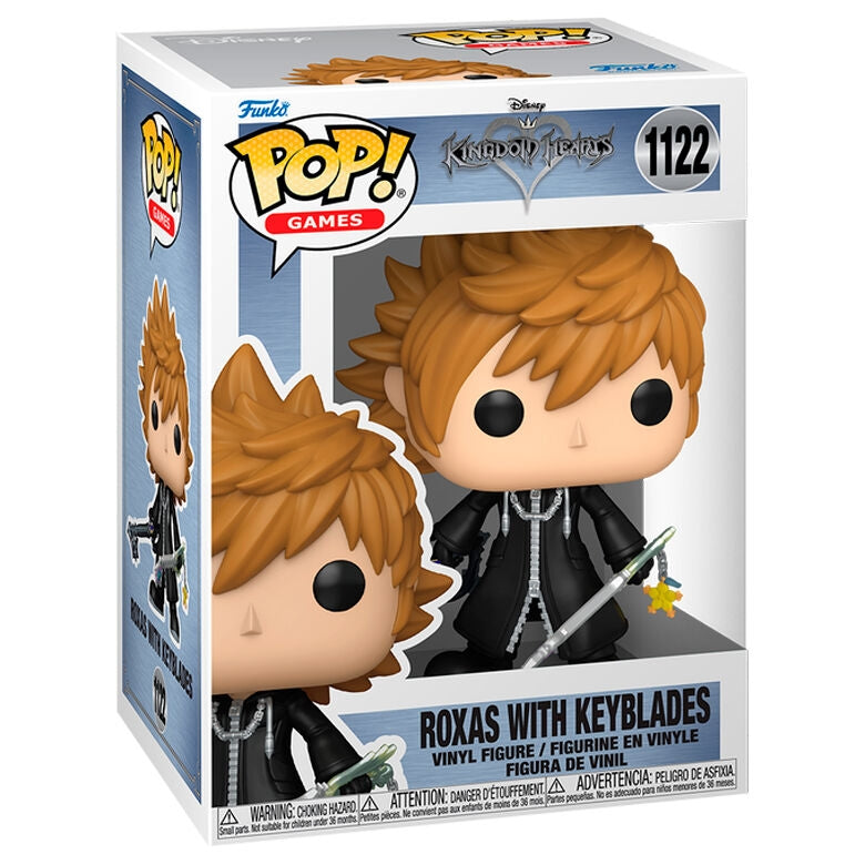 Kingdom Hearts Roxas actionfigur med nyckelblad