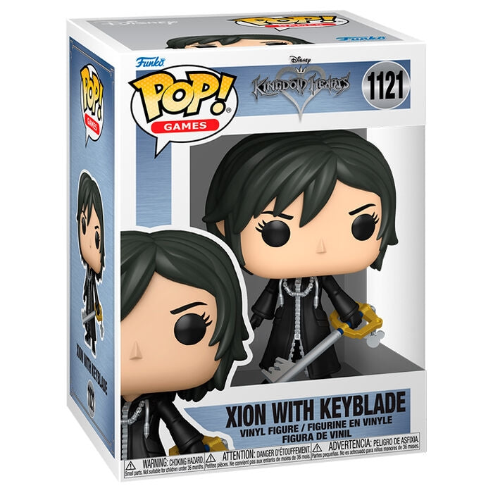 Kingdom Hearts Xion-figur med nyckelblad, samlarleksak