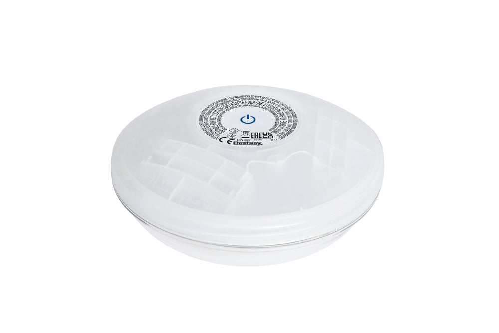 LED poollampa, batteridriven, utomhusbelysning