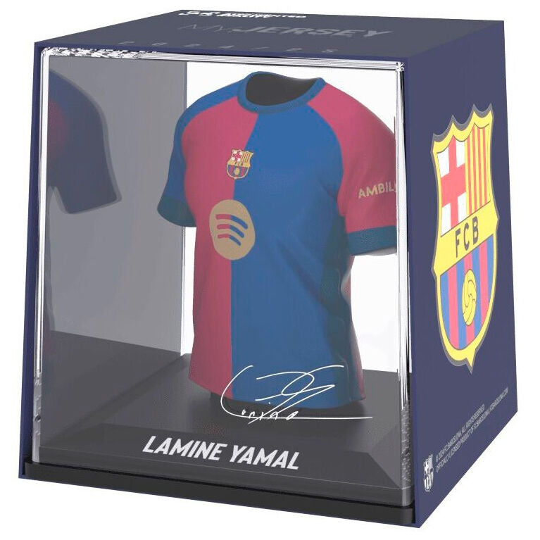Lamine Yamal Mini T-Shirt Figur för FC Barcelona Fans
