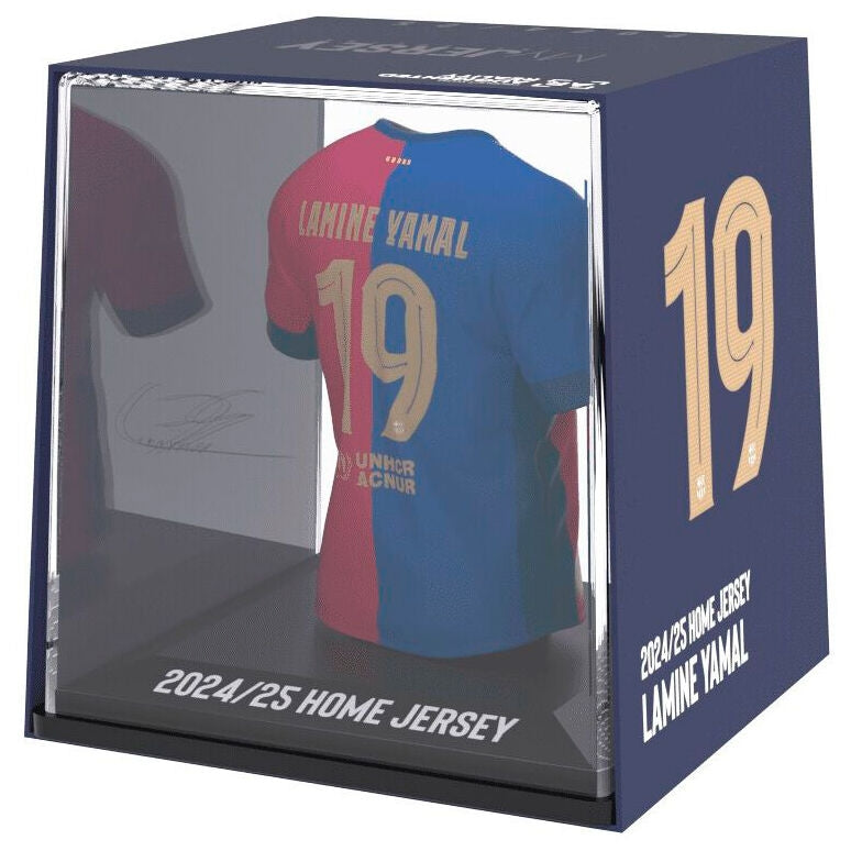 Lamine Yamal Mini T-Shirt Figur för FC Barcelona Fans