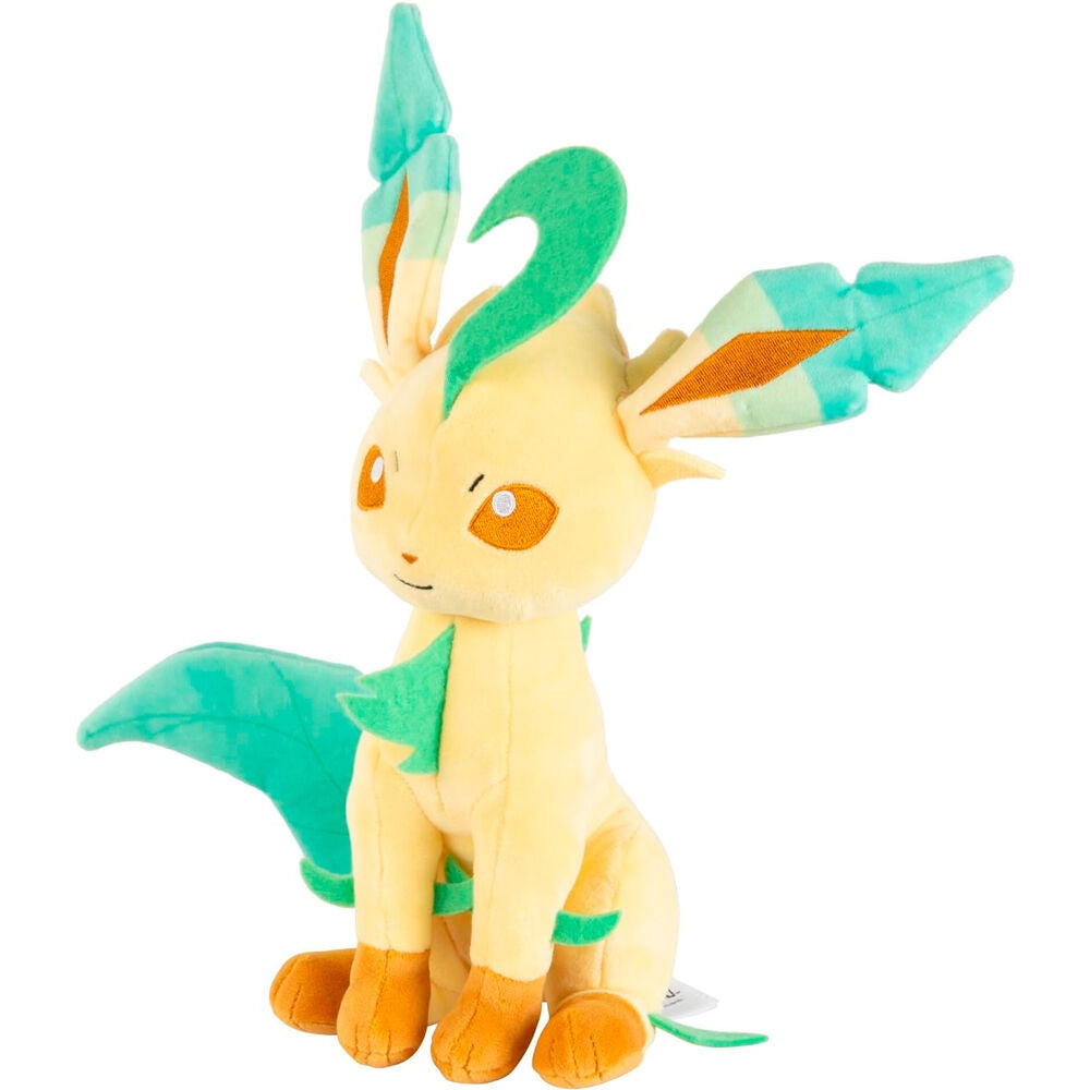 Leafeon plyschleksak 23 cm - Mjuk, gosig, perfekt för samlare