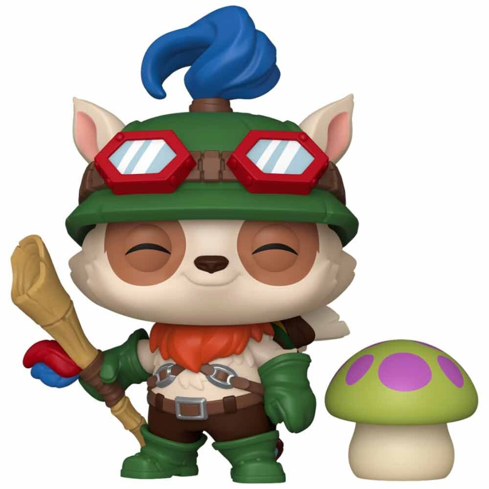 League of Legends Teemo-figur med svamptillbehör