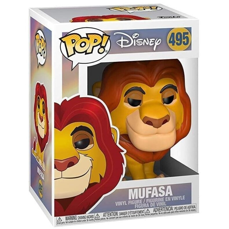 Lejonkungen Mufasa POP-figur - samlarleksak i vinyl