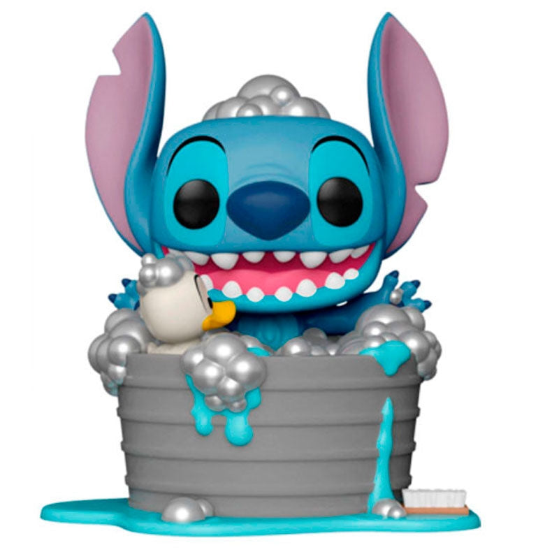 Lilo & Stitch Pop Figur - Samlarobjekt med söm i badkar