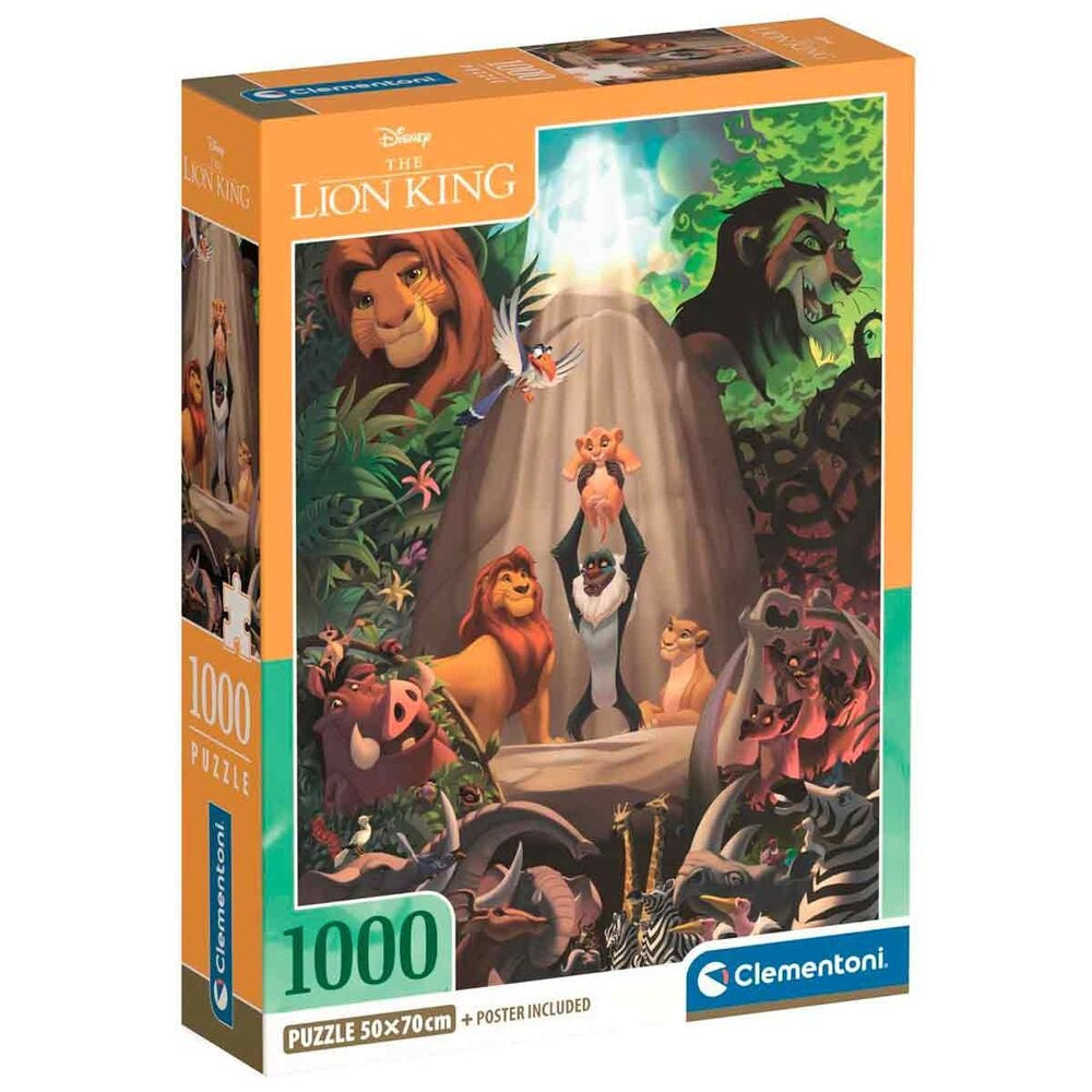 Lion King 1000-bitars pussel för barn och vuxna