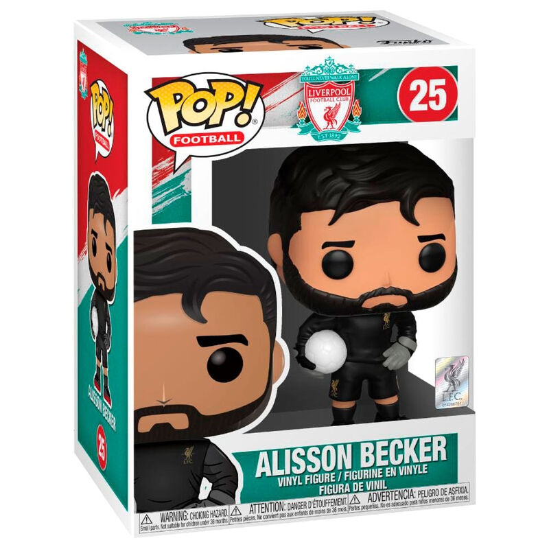 Liverpool Alisson Becker popfigur, samlarleksak för fans