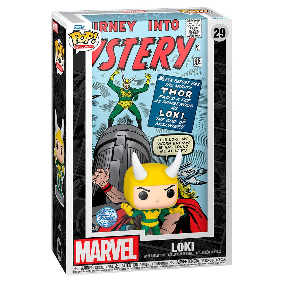 Loki Exklusivt Comic Cover, Marvel Collectible Art Print