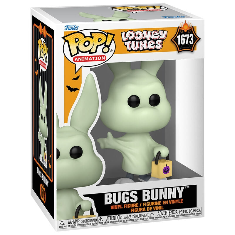 Looney Tunes Bugs Bunny Pop Figur, samlarbar vinylleksak
