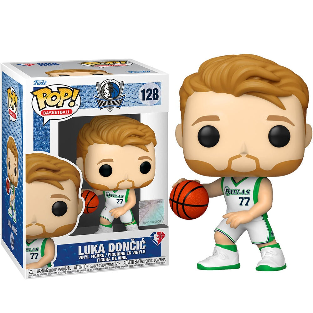 Luka Doncic City Edition POP-figur för NBA Mavericks fans