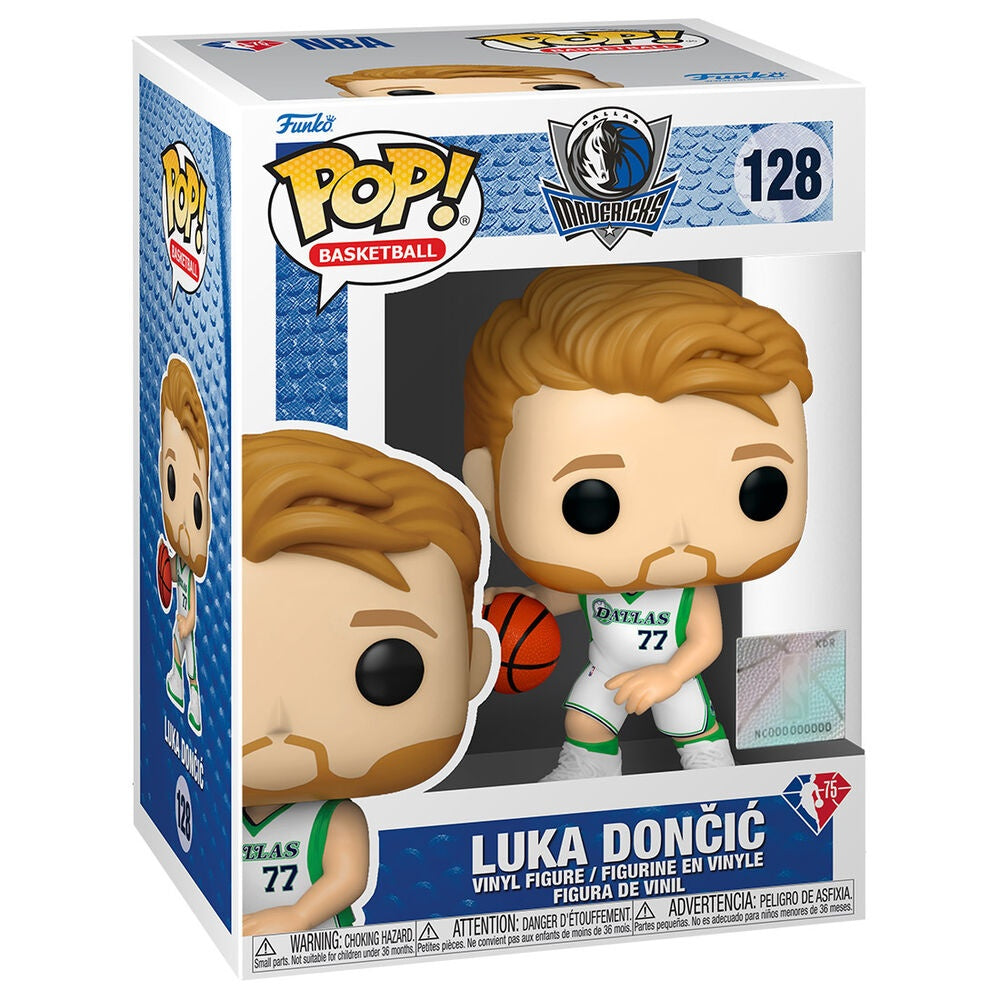 Luka Doncic City Edition POP-figur för NBA Mavericks fans