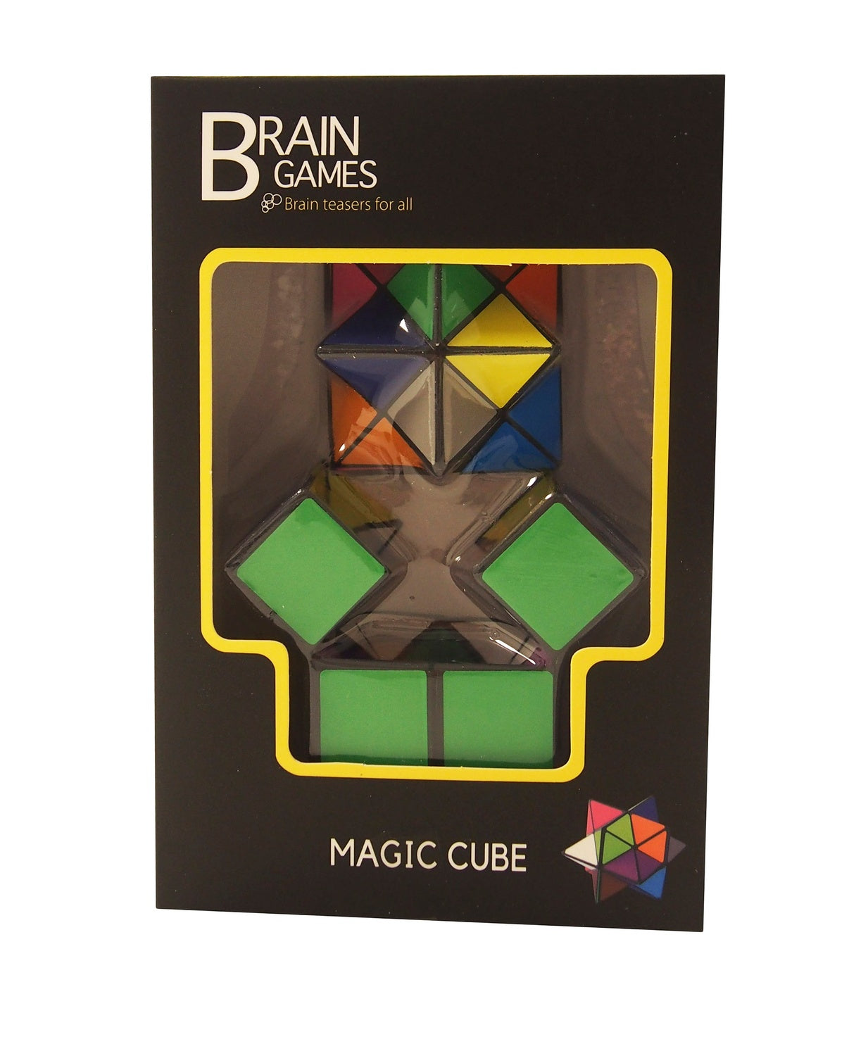 Magisk kubpussel, stresslindring och fokus, 5x5x5 cm