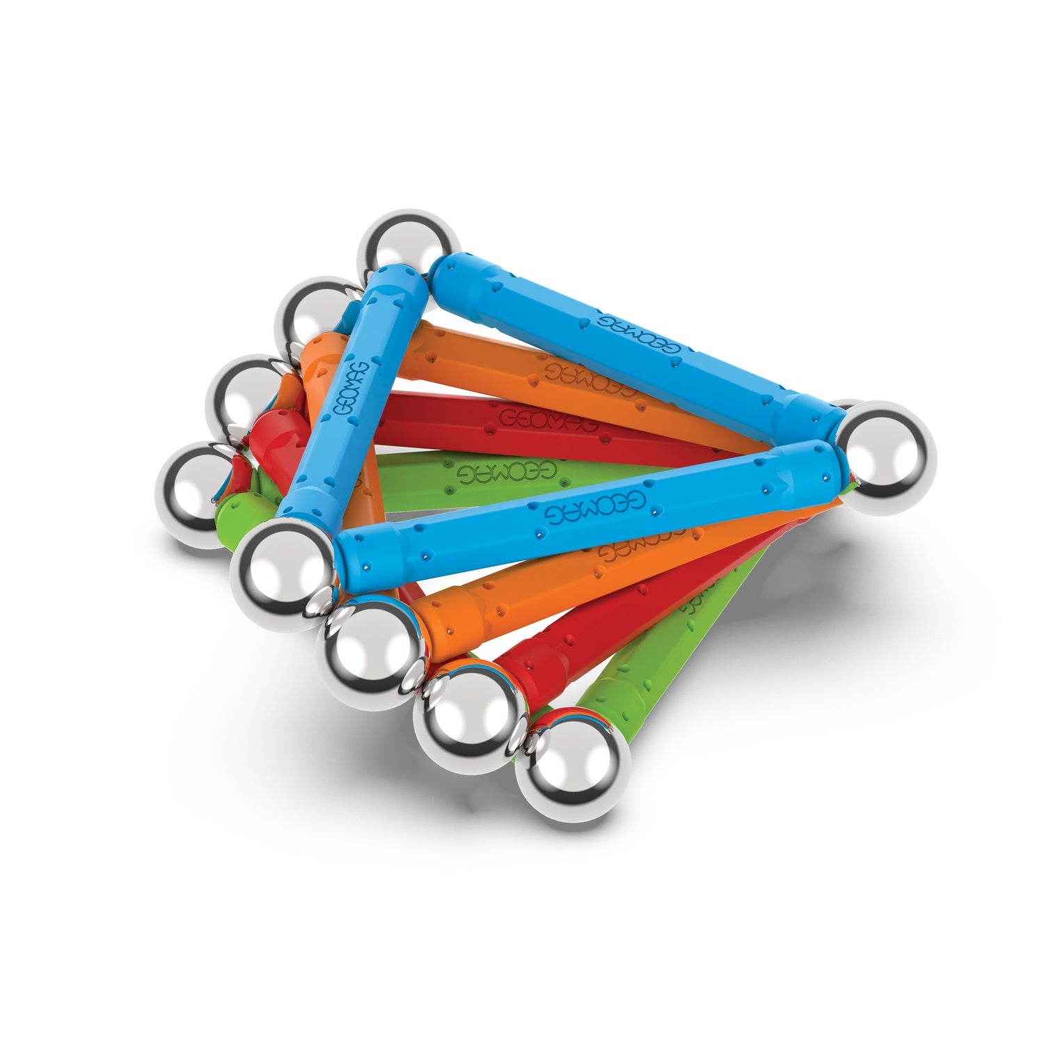 Magnetiska byggklossar, 25 delar, miljövänliga