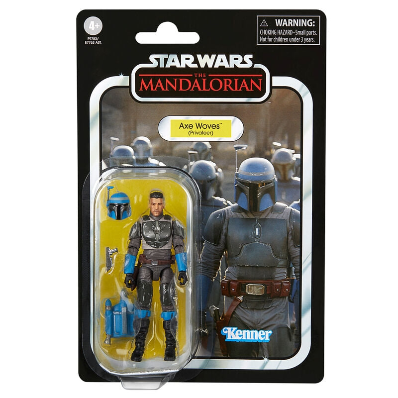 Mandalorian Axe Woves figur, 9,5 cm samlarbar actionleksak