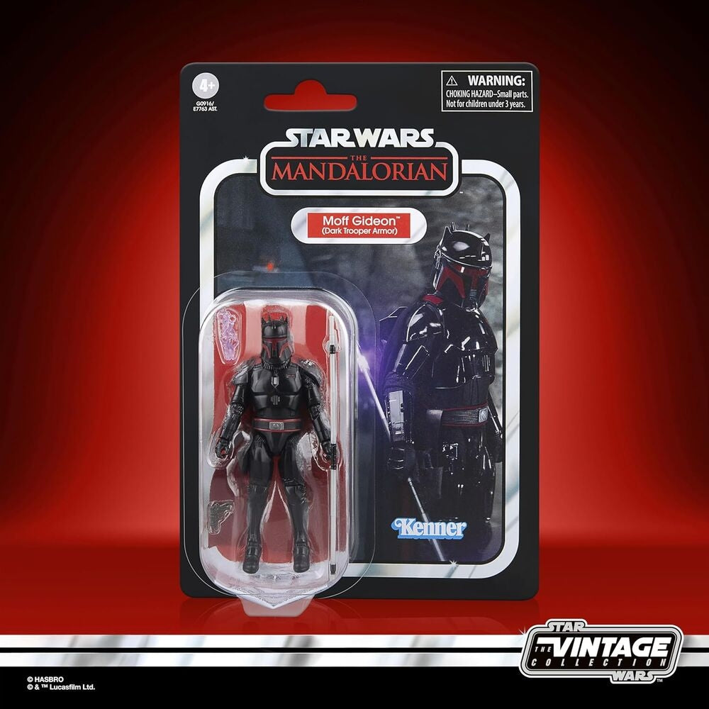 Mandalorian Dark Trooper Armor Figur, 9,5 cm samlarobjekt