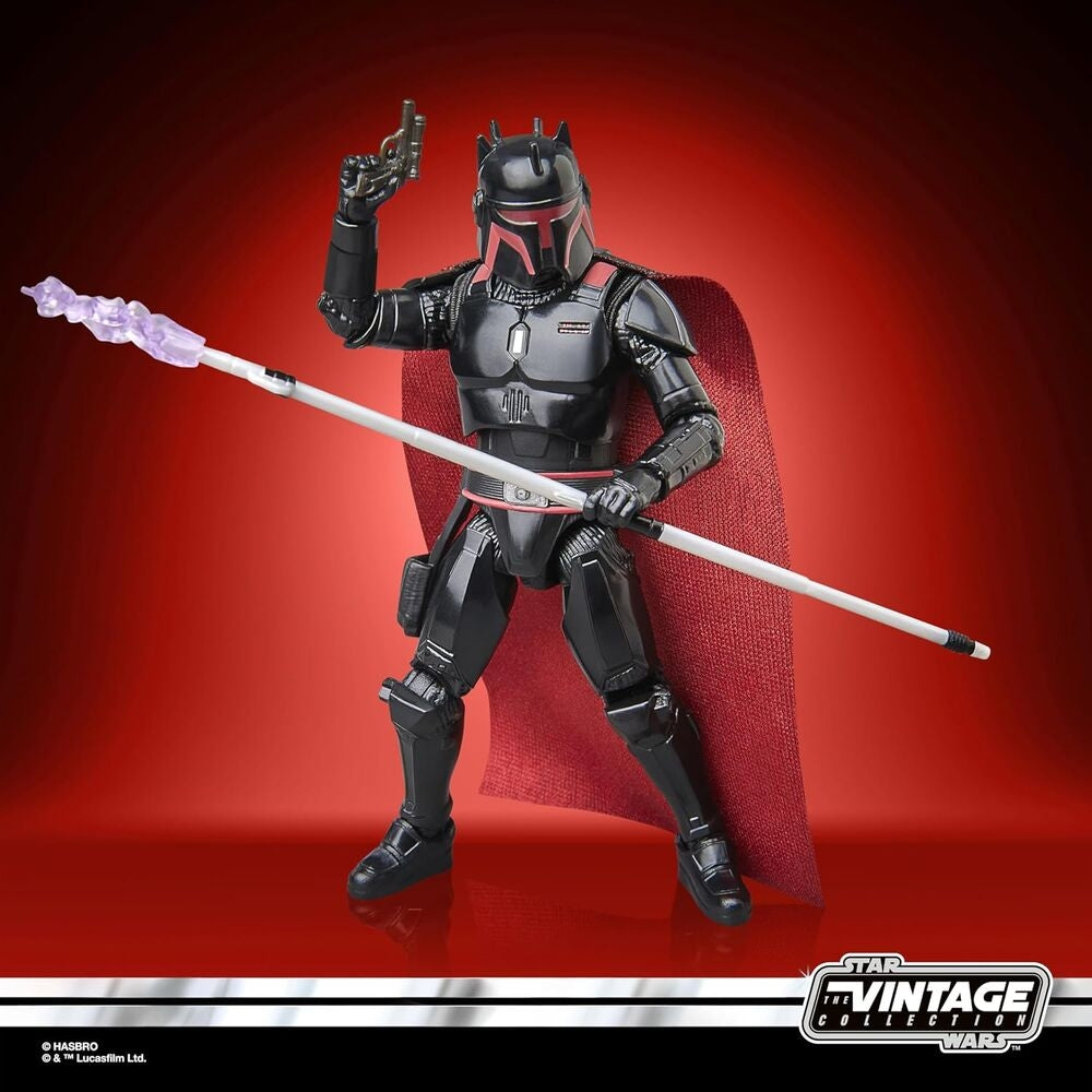Mandalorian Dark Trooper Armor Figur, 9,5 cm samlarobjekt