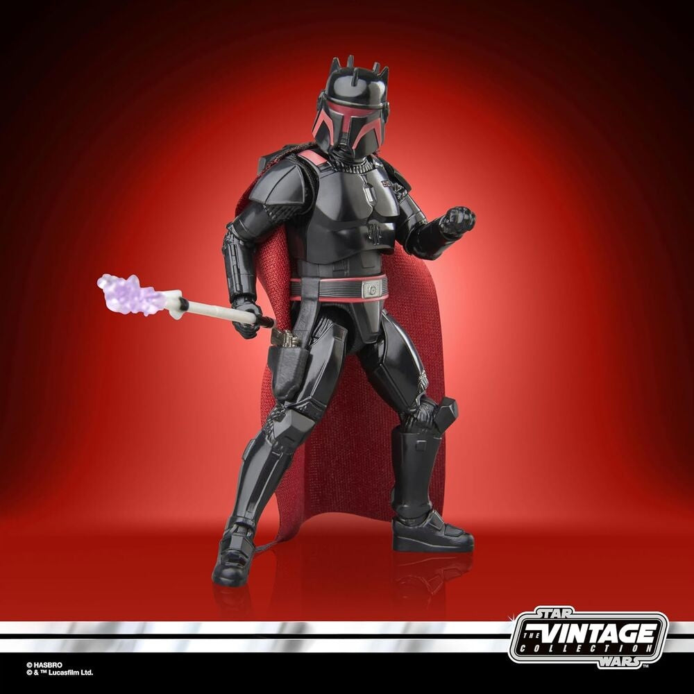 Mandalorian Dark Trooper Armor Figur, 9,5 cm samlarobjekt