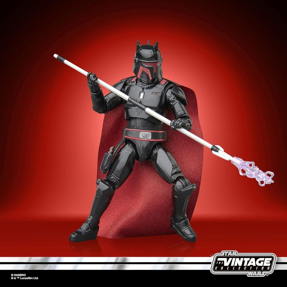 Mandalorian Dark Trooper Armor Figur, 9,5 cm samlarobjekt